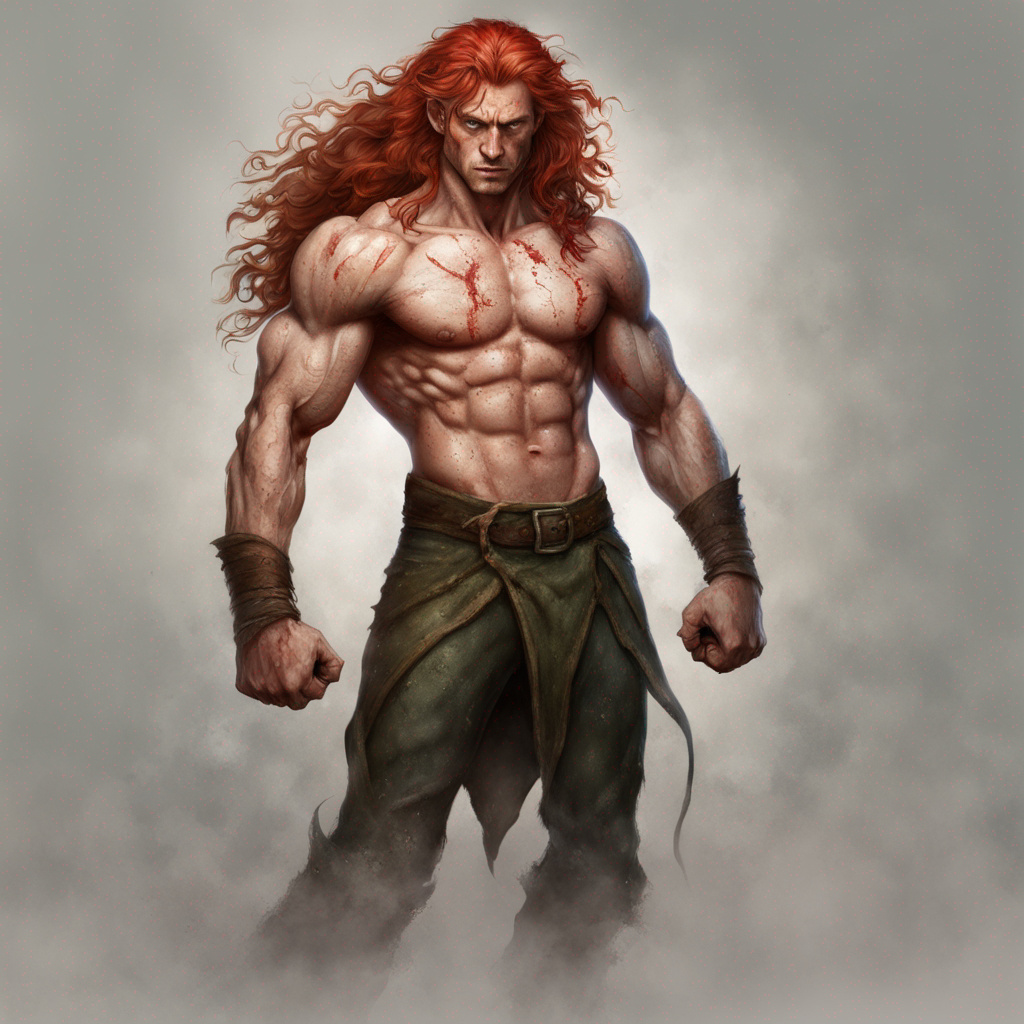 Buff Elf Man Strong muscular male elf. by afigirlvanessa on DeviantArt