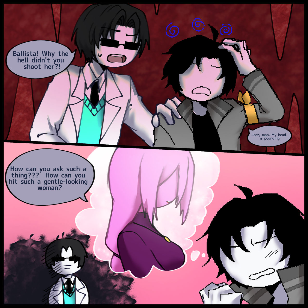 Deviantart Avm AvA/AvM Swap Au comic 6/12 by Mengyaowife-Art on DeviantArt