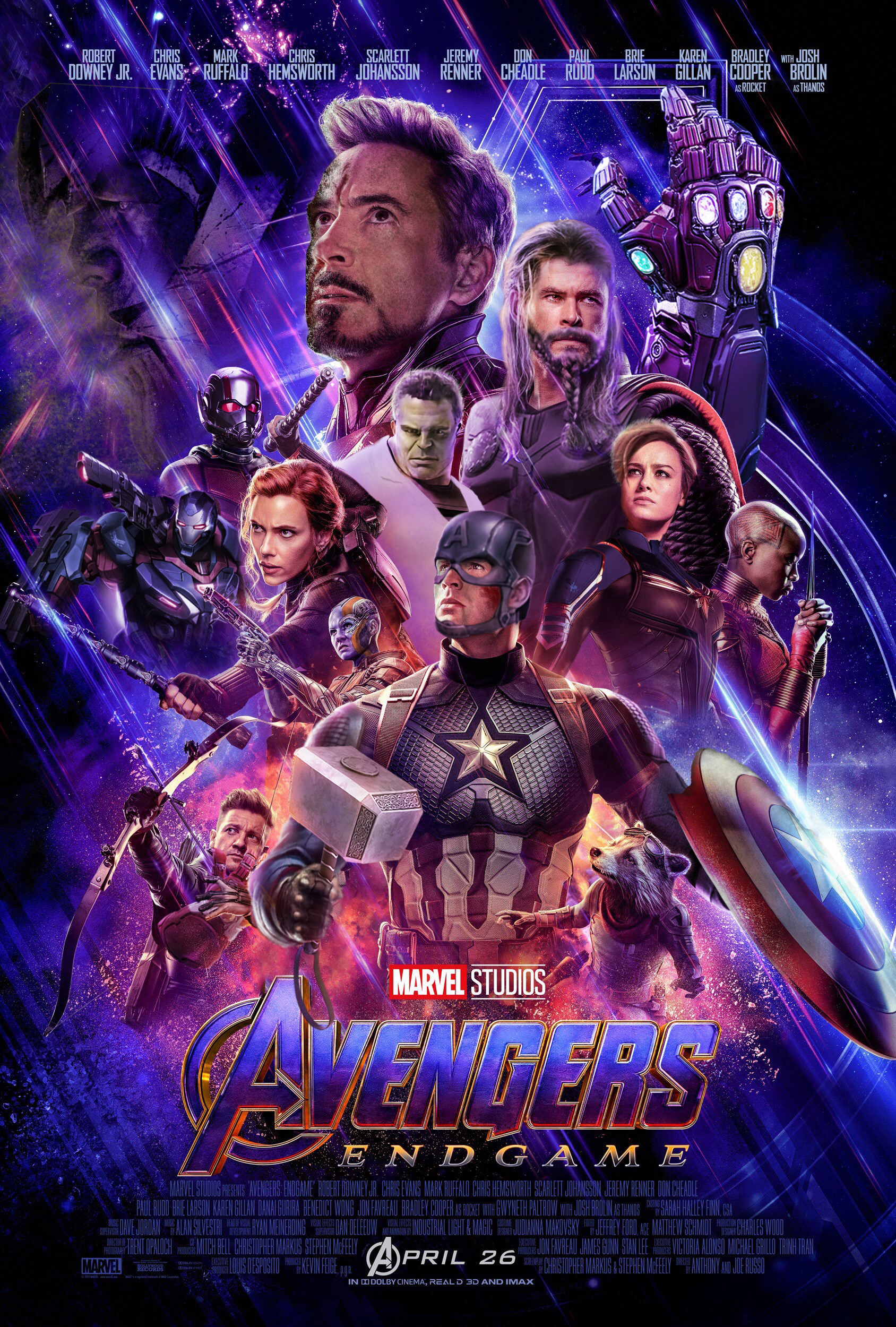 Avengers End Game Movie Poster 1 by jackjack671120 on DeviantArt