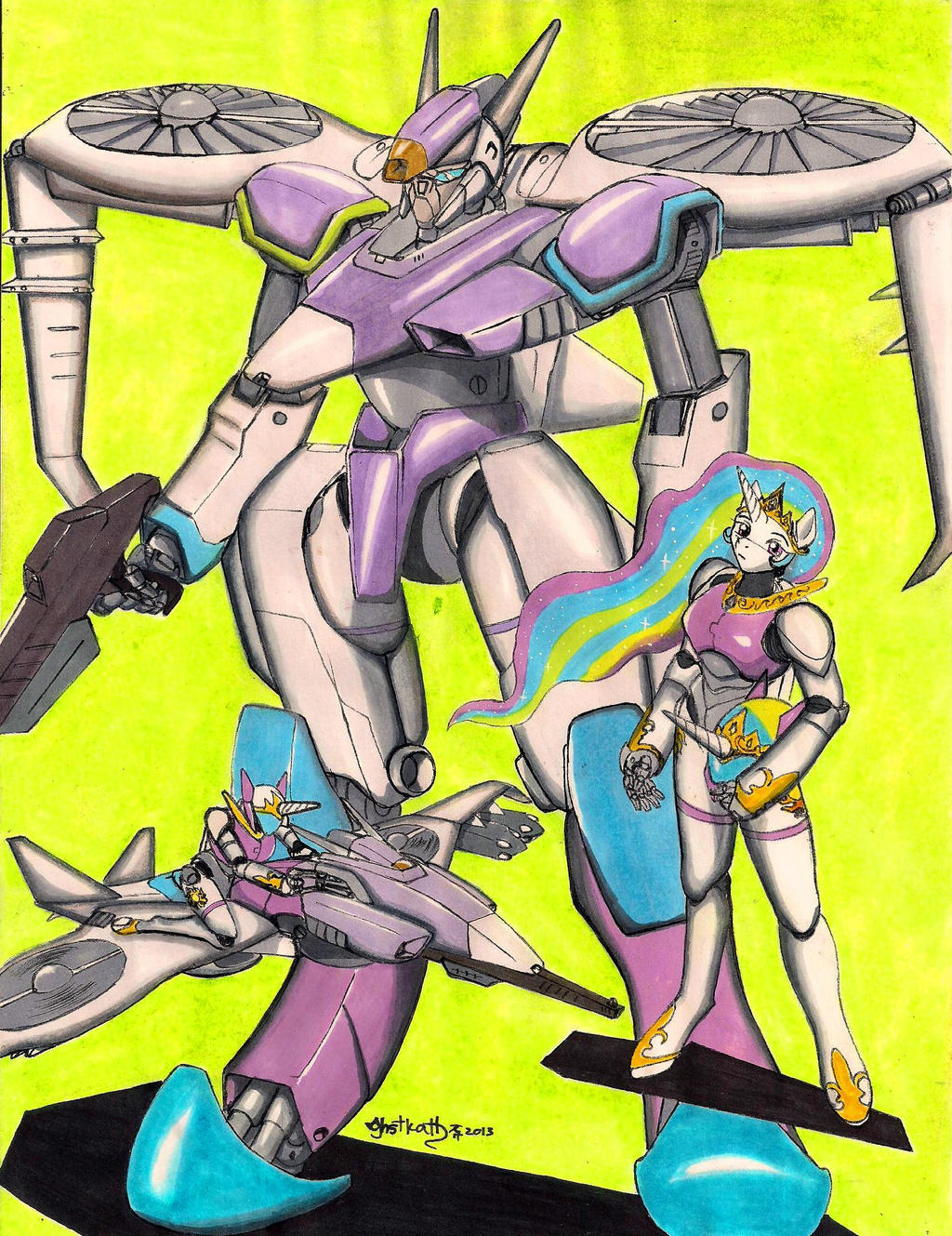 Hardsuits Deviantart Hardsuit Princess Celestia by ghstkatt on DeviantArt