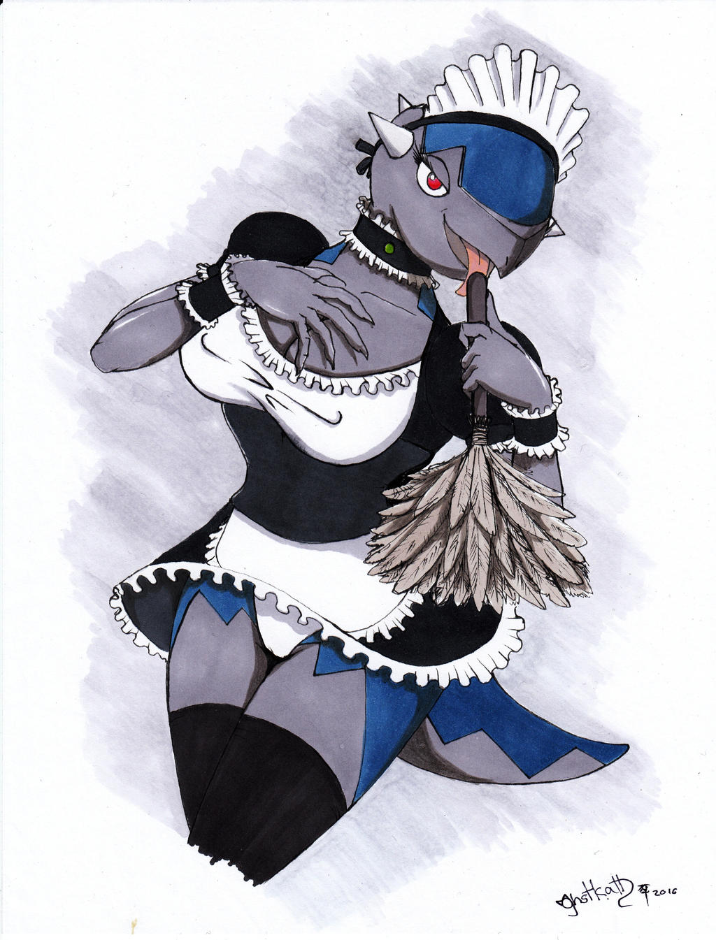 Lusty Cranidos Maid