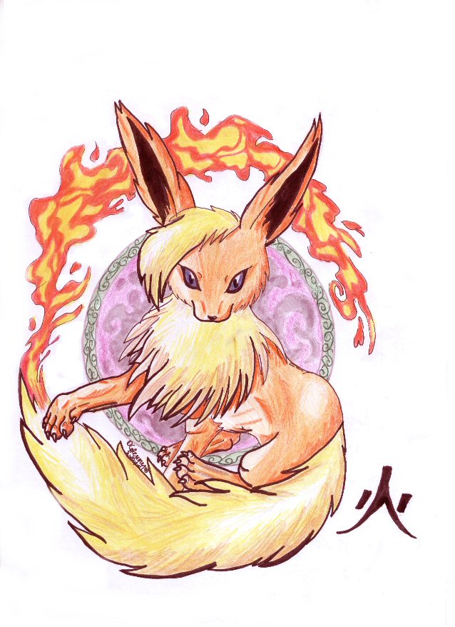 Fire Element: Flareon