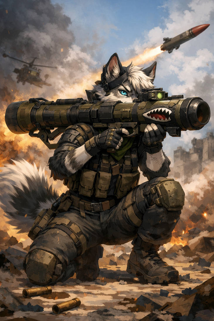 Fur Rockets I'm just a furry with a rocket launcher. by leakproofcashew on DeviantArt