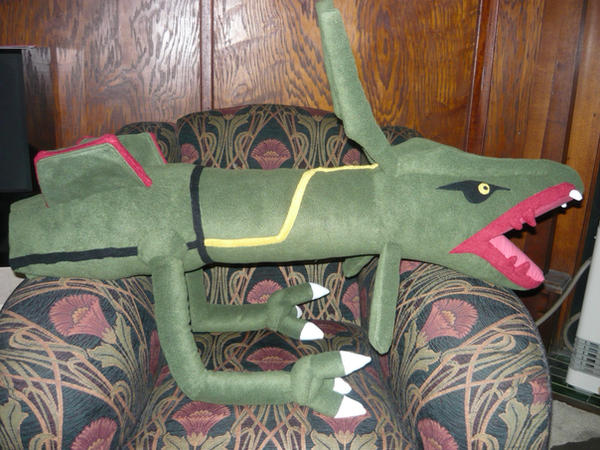 RAYQUAZA plush WIP