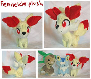 Fennekin gen 6 pokemon plush