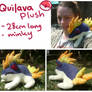 sleepy Quilava plush