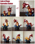 Lake of Rage Gyarados Statue by scilk