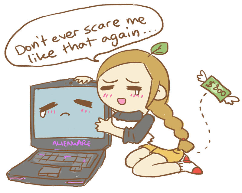 bad computer by scilk on DeviantArt