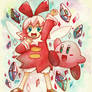 Kirby and Ribbon