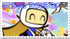 White Bomberman Stamp by Sweetwolf05