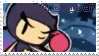 Black Bomberman Stamp by Sweetwolf05