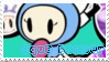 Aqua Bomberman Stamp