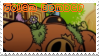 Bomberman Golem Bomber Stamp