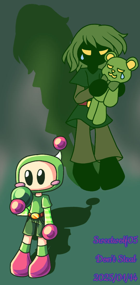 Green Bomberman R Bomberman: The Precious Youngest Green by Sweetwolf05 on DeviantArt