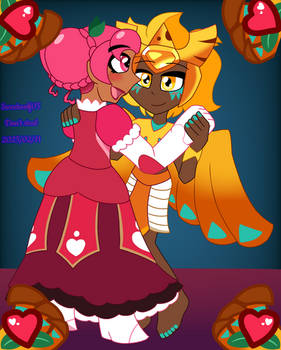 Cookie Run: Hollyberry x Golden Cheese Yuri