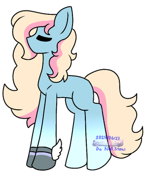 Fantasy Fairyland: Agnes The Blue Horse