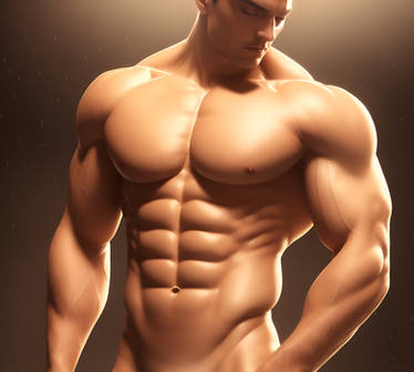 Muscle #5 Template by alvaroimanol on DeviantArt
