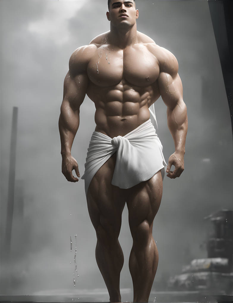 Bodybuilder Rain 2 AI By AIAdonisArt On DeviantArt bodybuilder-rain-2-ai-by-aiadonisart-on-deviantart