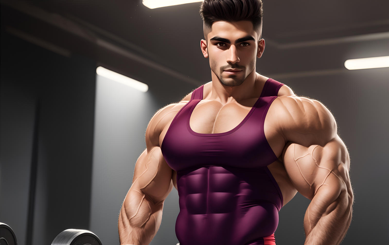 Bodybuilder Visualizer Male Bodybuilder (AI) by AIAdonisArt on DeviantArt
