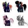 CLOSED Lineless Pony Adoptables