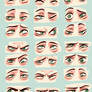 Eyes expressiveness study