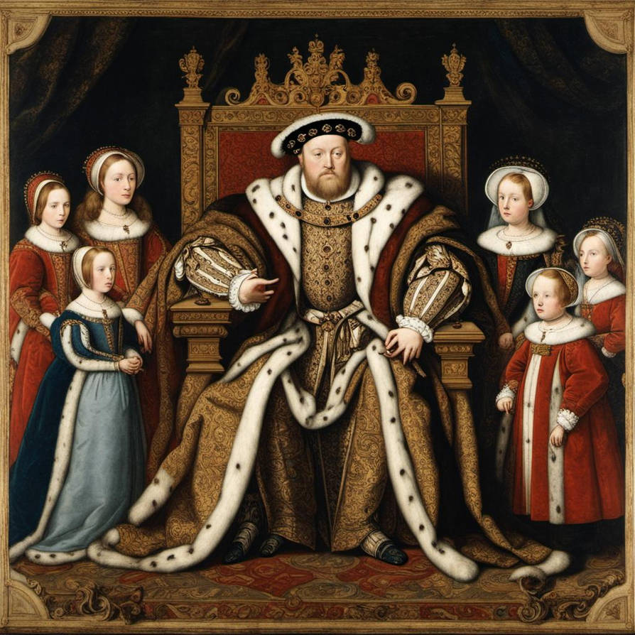Henry VIII With More Children By Schopenhauer1788 On DeviantArt henry-viii-with-more-children-by-schopenhauer1788-on-deviantart