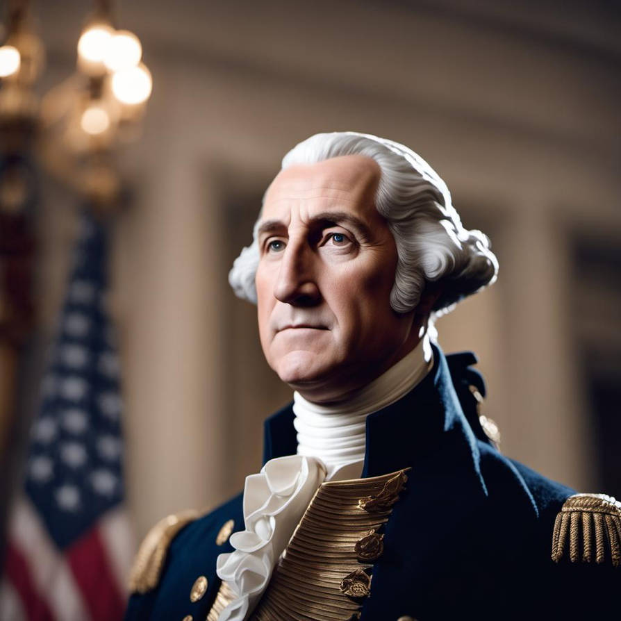 A photograph of General George Washington by schopenhauer1788 on DeviantArt
