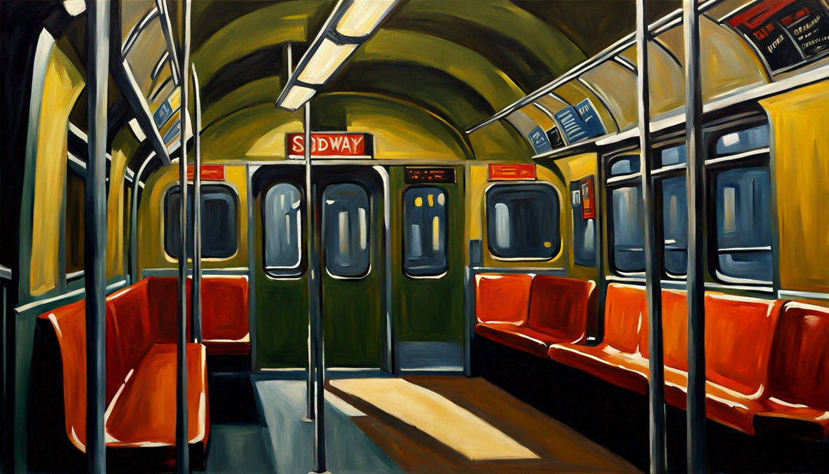 Empty Subway Car by schopenhauer1788 on DeviantArt