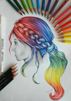 Colorful hair