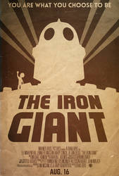 The Iron Giant - Alt. Minimalist Poster