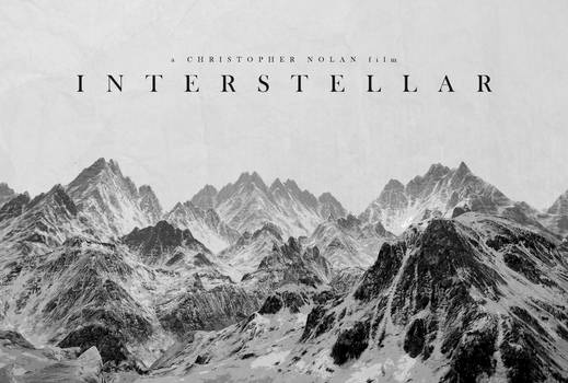 Interstellar - Alternative Fan Poster