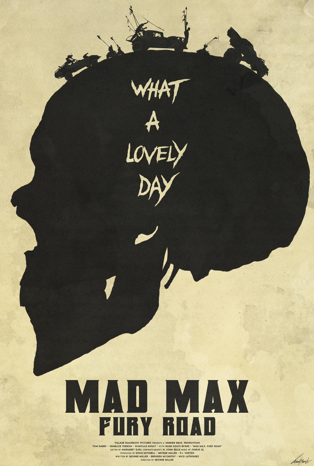 Lovely Day - Mad Max: Fury Road Poster