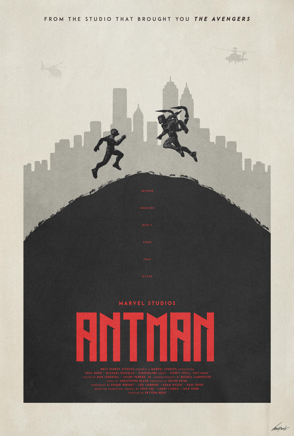 Become the Hero - Ant-Man Poster