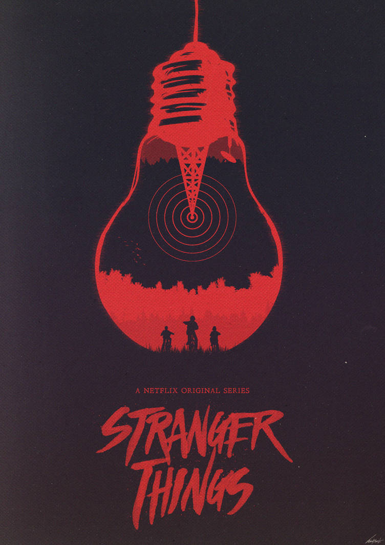 The Upside Down - Stranger Things Poster by edwardjmoran on DeviantArt