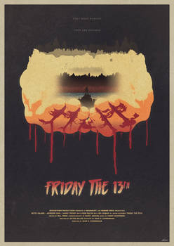 He's Coming - Friday the 13th Poster