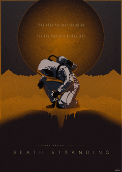 To Hold Infinity - Death Stranding Poster