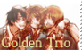 Golden Trio stamp