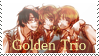 Golden Trio stamp by ChibiRat3019