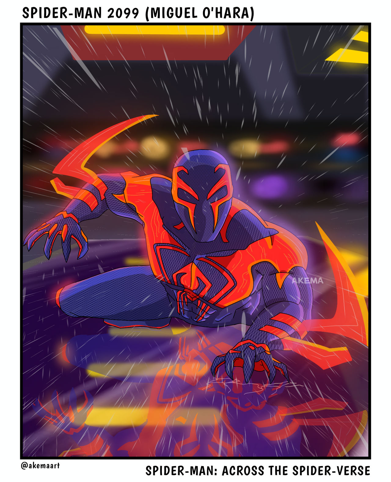 Miguel O hara Spider Man 2099 By AkemaArt On DeviantArt miguel-o-hara-spider-man-2099-by-akemaart-on-deviantart