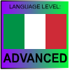 Italian Language Level ADVANCED