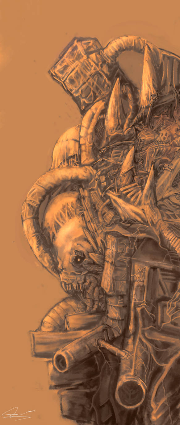 Calamity ravager by Baruna-san on DeviantArt