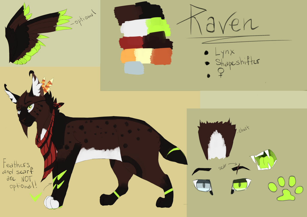 Raven - Reference March 2018 by xRavenEchox on DeviantArt