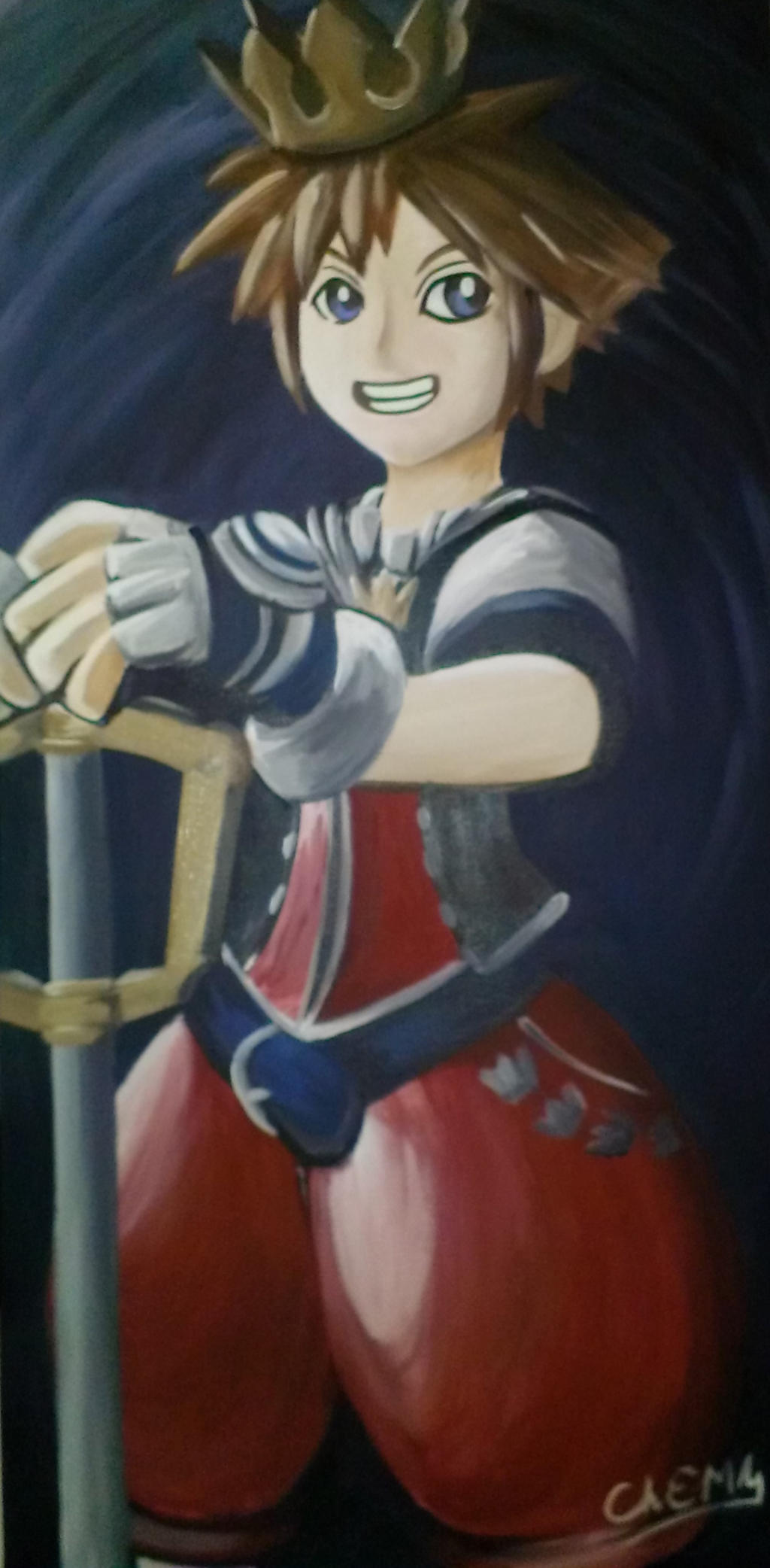 Sora Figurine Painting