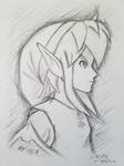Link's Awakening Sketch 1