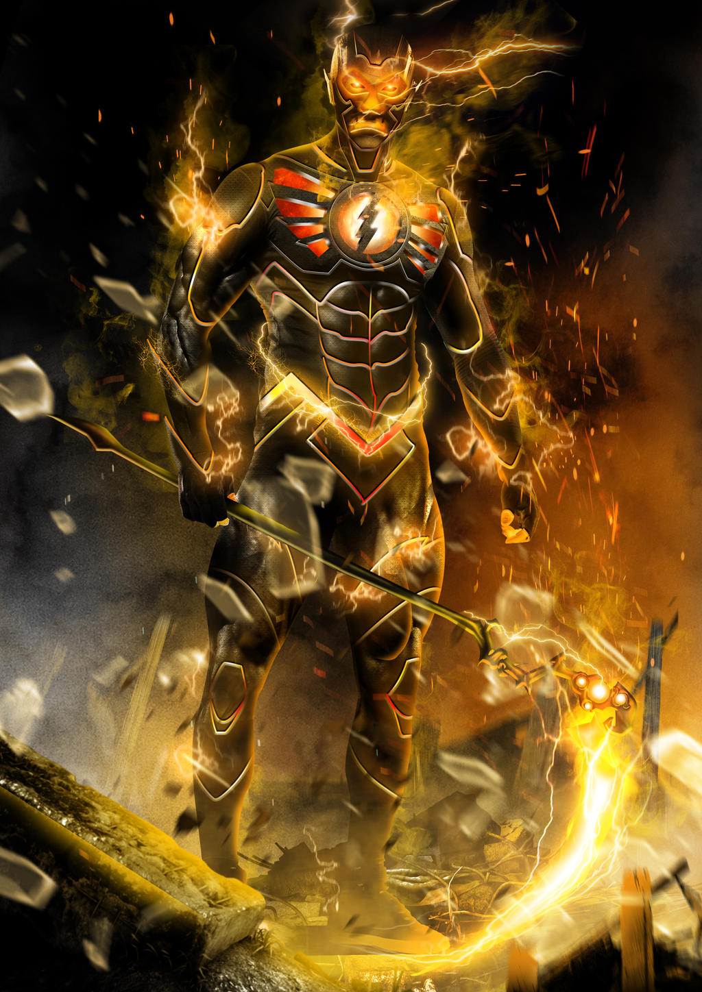 Flash -God of Death by debaditya707 on DeviantArt