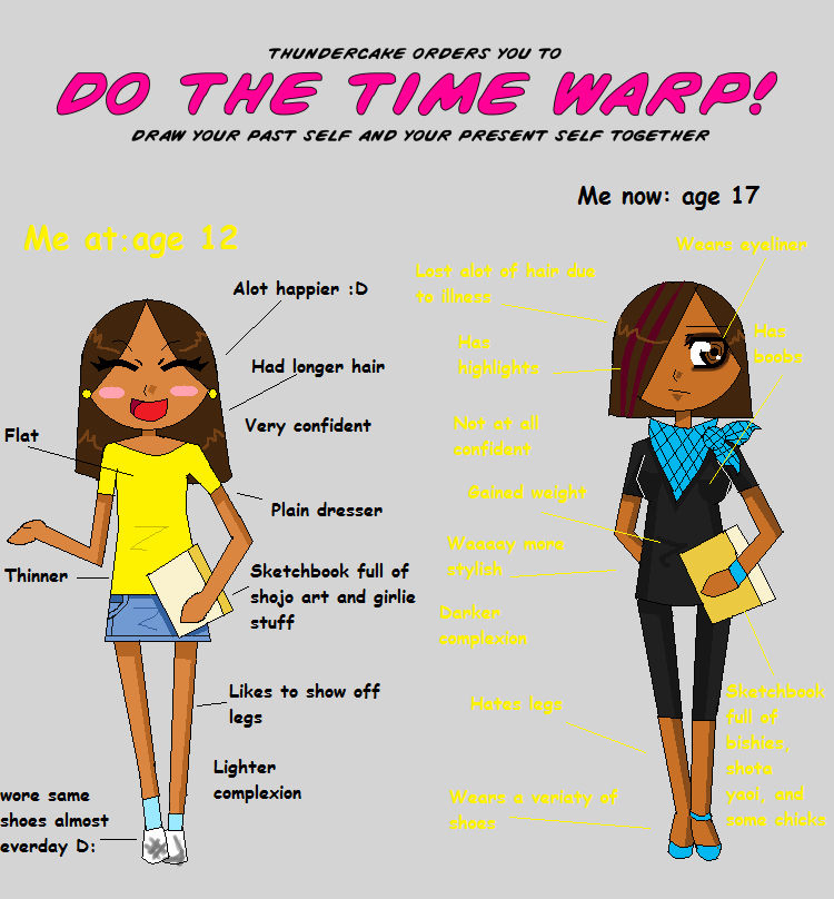 Time warp meme by Sparka-san on DeviantArt