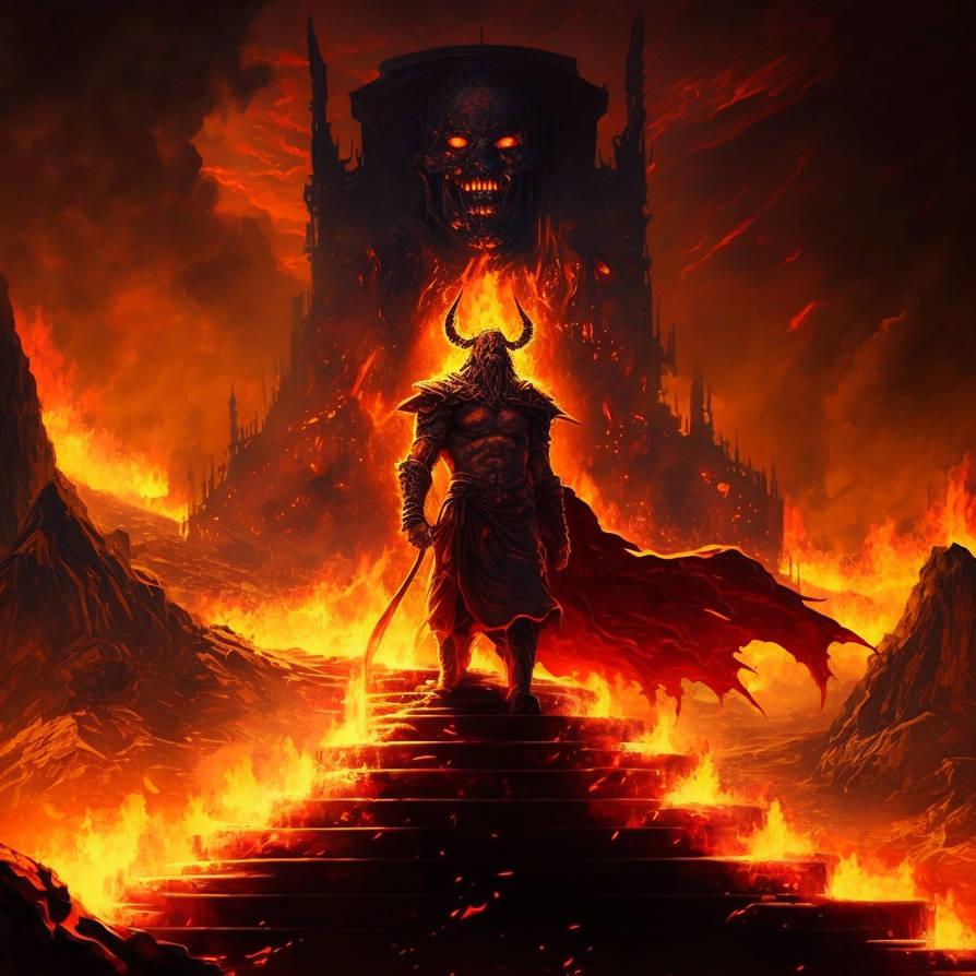 Fire Ruler In Hell by yousifkhaled on DeviantArt