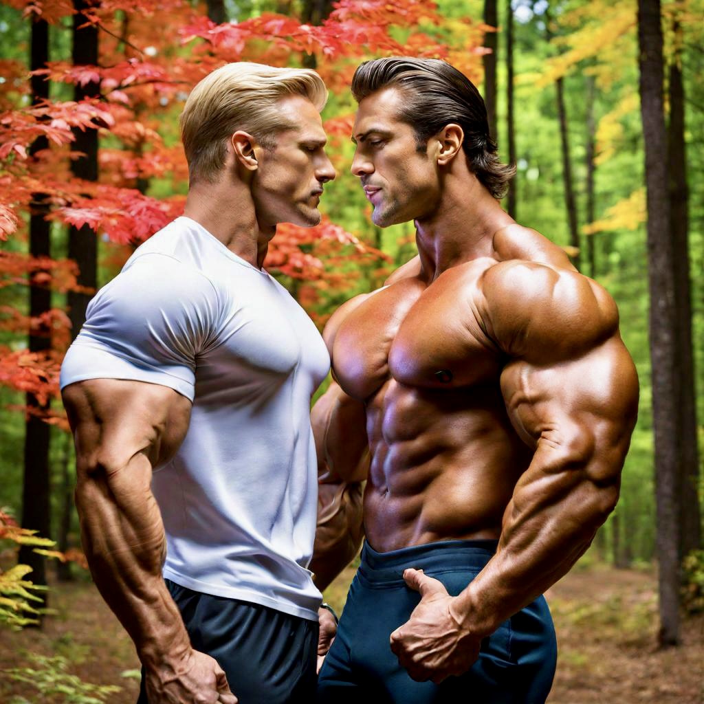 Sacguy Bodybuilder Taking in the beauty of nature by Sacguy on DeviantArt