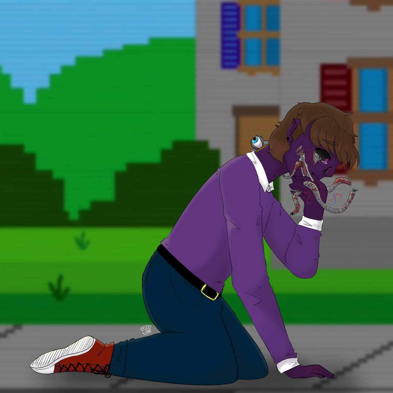 Michael afton fnaf sl by Eggzb3nedict on DeviantArt