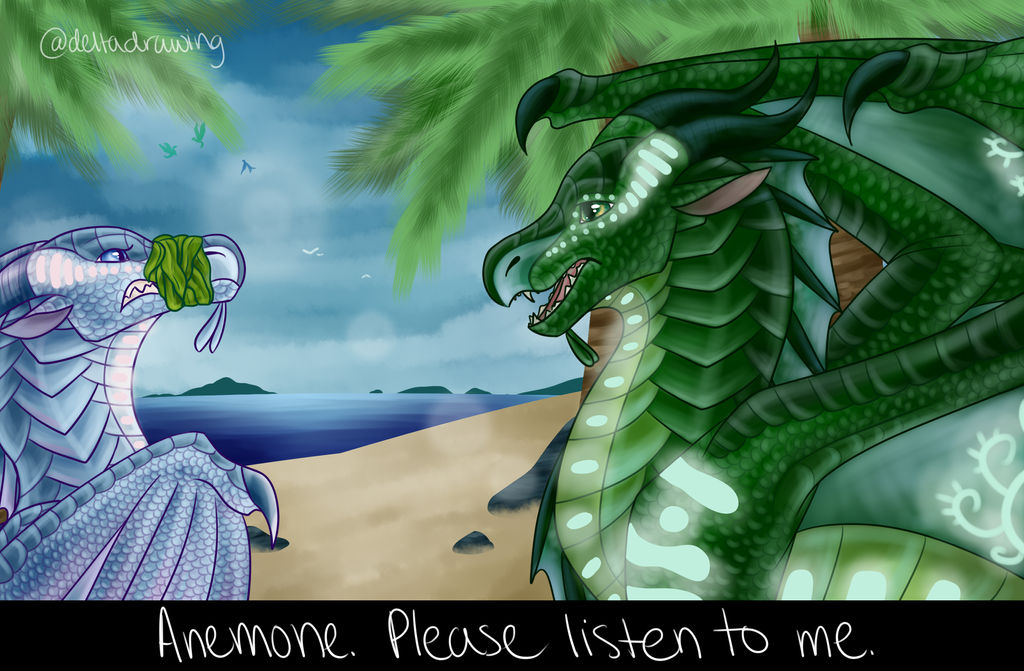 Talons of Power: The SeaWing Animus by deltadrawing on DeviantArt